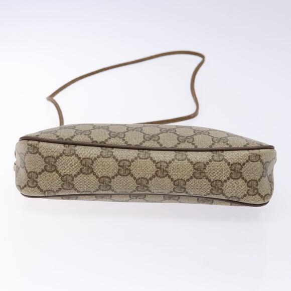 GUCCI GG Supreme Shoulder Bag Pvc Beige Gold 97 02 068 - Picture 9 of 16